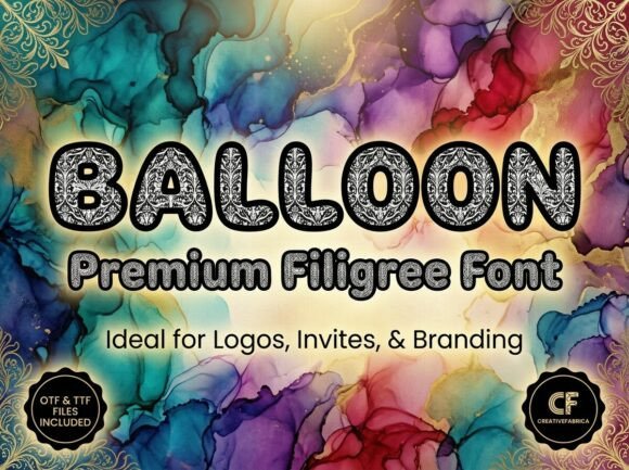 Balloon: Elevating Typography with Baroque Sophistication