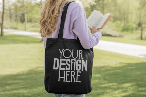 Black Tote Bag Mockup: A Professional Tool for Design Presentation