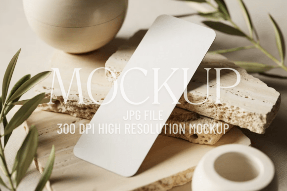 Enhance Your Design Presentation with the Reading Bookmark Mockup