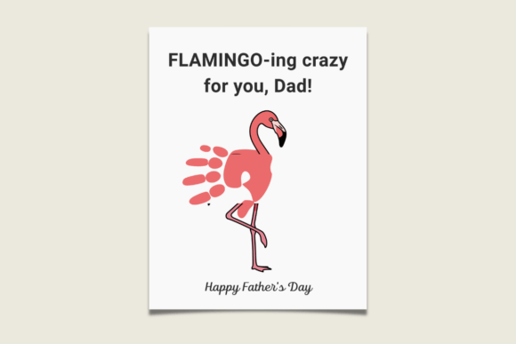 Flamingo Handprint Father’s Day: A Creative Keepsake That Captures Love and Legacy