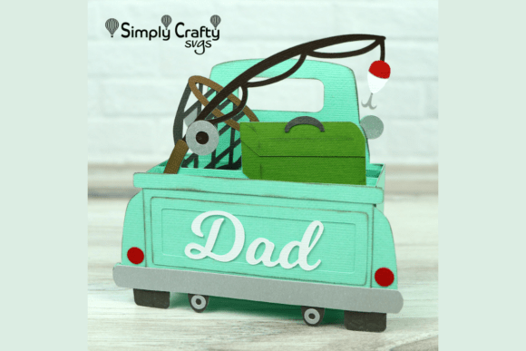 Going Fishing Truck Card SVG: A Unique Keepsake for Outdoor Enthusiasts