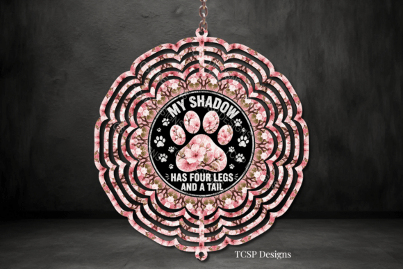 My Shadow Has 4 Paws Wind Spinner: A Versatile Graphic for Creative and Professional Workflows