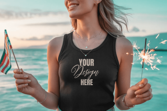Next Level 1533 Tank Top Mockup: A Premium Tool for Elevating Brand Presentation