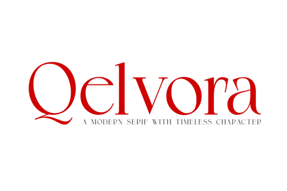 Qelvora: A Timeless Serif Font for Modern Design