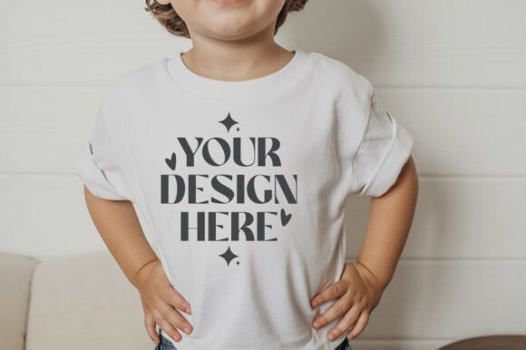 Rabbit Skins 3321 Toddler Mockup: A Versatile Tool for Designers and Print-on-Demand Businesses